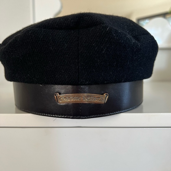 ❌SOLD❌Chrome Hearts Wool Cross Captain Beret - Picture 8 of 14